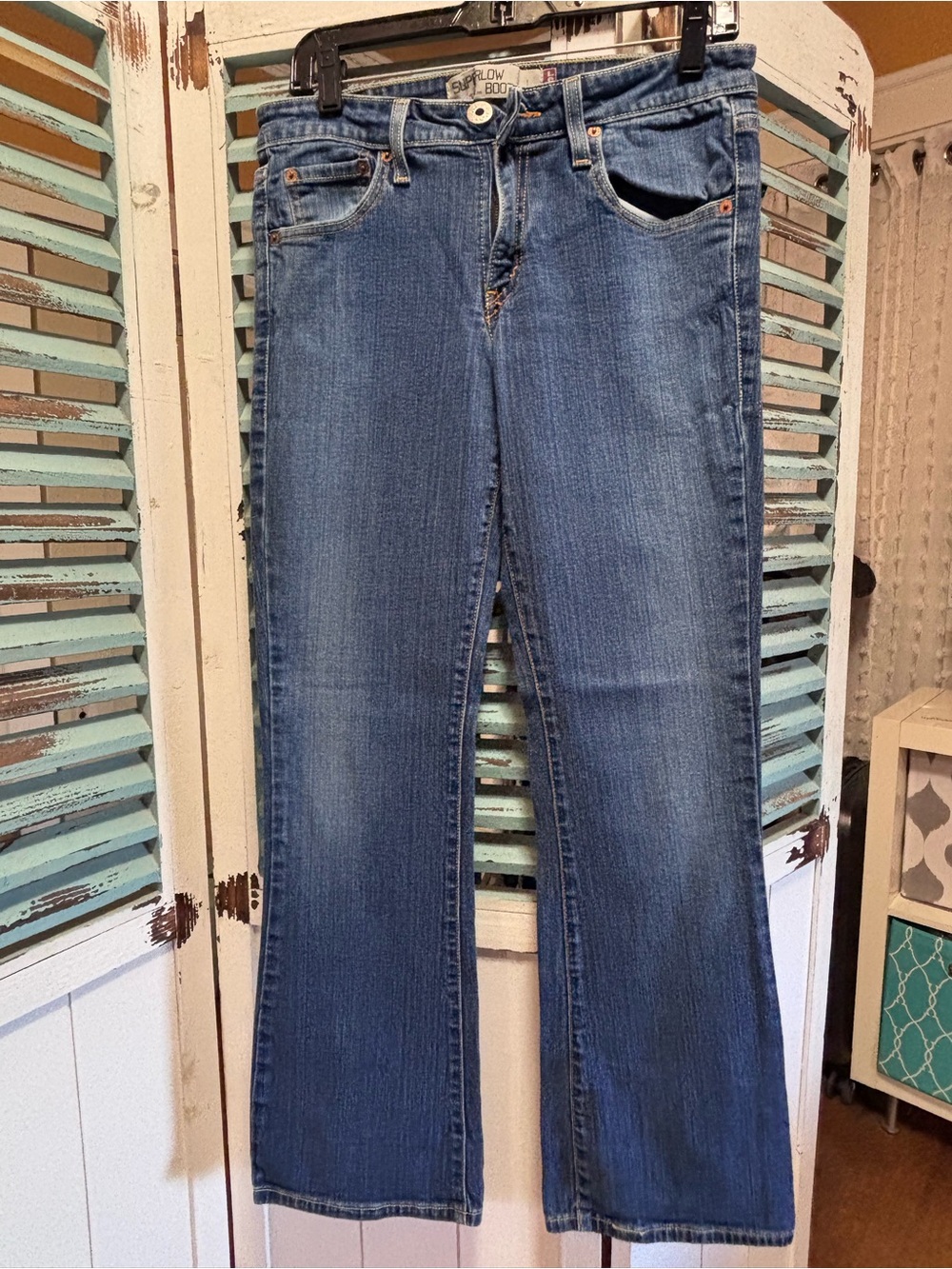 Levi's Super low and Boot cut Jeans